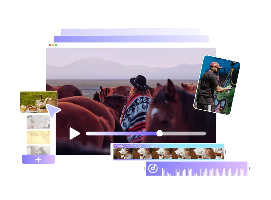 Free Slideshow Maker with Music & Text